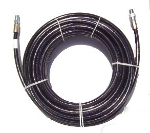 New 100â€™ sewer cleaning / jetter 1/8â€ hose 4800 psi