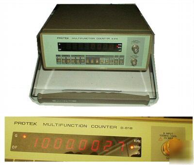 Protek B818 multifunction frequency counter to 1GHZ