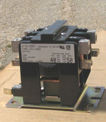 Stancor p/n 154-914 2 pole contactor