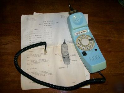  tel corp / mt-911RG test phone / 1984