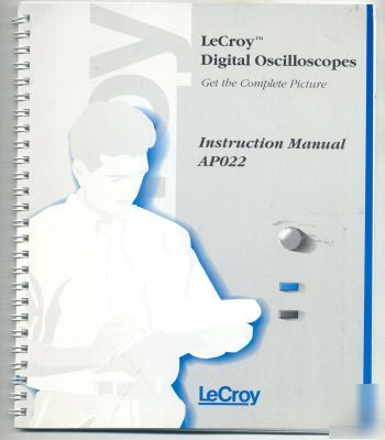 Lecroy AP022 APO22 instruction manual