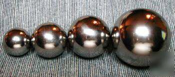 4 pcs chrome steel bearing ball assortment 1