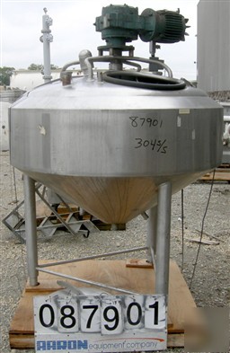 Used: crepaco processor/kettle, 150 gallon, 304 stainle