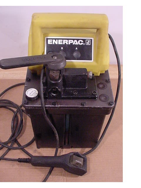 Enerpac pe electric submerged hydraulic pump 10,000 psi