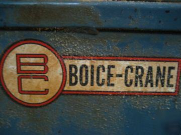 Boice-crane spindle sander w/ dust collection hook-ups 