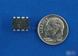 Microchip 24LC08B serial eprom chip, 20 pcs