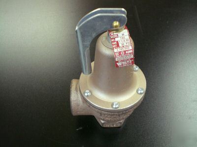 New watts 740-30PSI relief valve 1-1/4