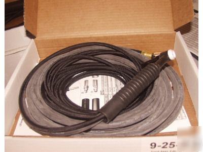 New SR9-25-2 weldcraft wp-9 tig torch 2PC 25FT cable