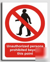Pers.prohib.bey.tp sign-a.vinyl-200X250MM(pr-008-ae)