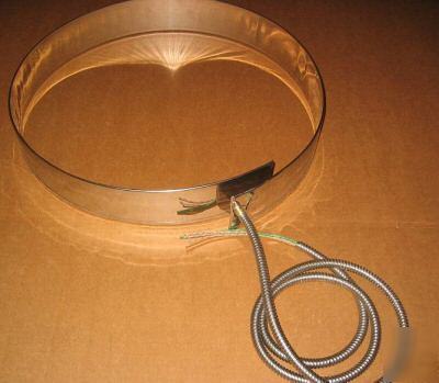 Heatron 480V 1000W polished heater band/strip 3