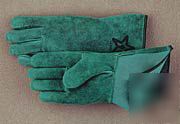 North star 6660 welder supreme leather gloves, pr, lrg