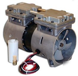 Rietschle thomas vacuum press pump 3.15 cfm 120VAC