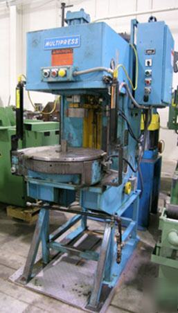 12 ton, denison rotary table hydrualic punch press