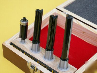 4PC kitchen worktop router bits set use with jig tool