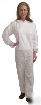 Disposable coveralls elastic wrist & ankles 1 pair xl