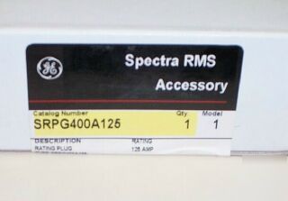 Ge spectra circuit breaker rating plug SRPG400A125