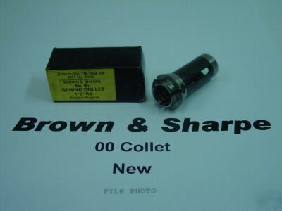 New brown & sharpe 00 collet 3/32