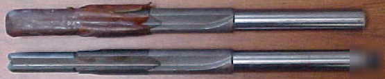 Lot of 2 carbide tipped coolant fed step reamers ~ usa