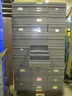 27 drawer parts cabinet electronics,tools, hardware