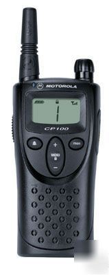 New motorola CP100 portable radio vhf 1 channel 2 watt 