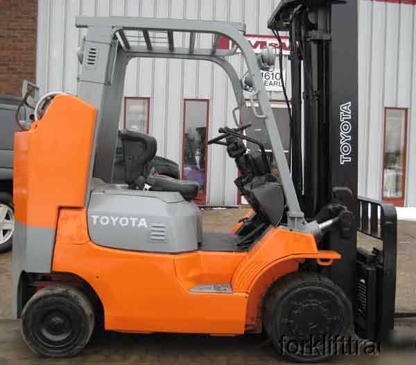 Toyota box car special 8,000LB forklift lifttruck