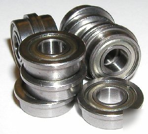 10 flanged bearing F684-rz 4X9X4 shielded ball bearings