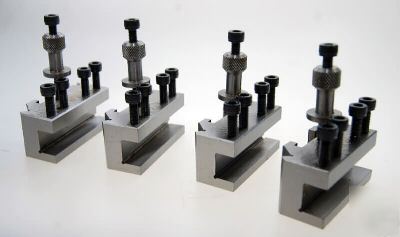 4 spare holders for myford type quick change toolposts