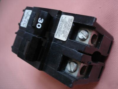 Federal pacific 2 pole 30 a circuit breaker 