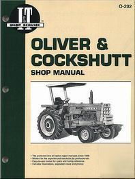 Oliver & cockshutt i&t shop service repair manual o-202