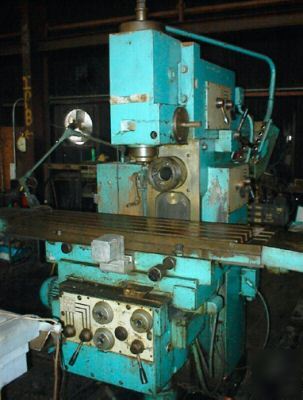 Sheldon union #2-wsf-50N horiz/vert milling machine,'70