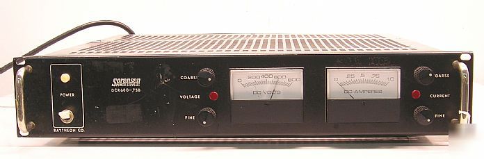 Sorensen - DCR600-.75B power supply