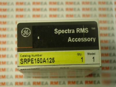 New SRPE150A125 ge 125 amp rating plug - 
