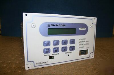 New shimadzu el D3403MT controller, turbo pump, oem 
