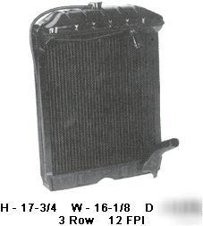 New tractor radiator ford 600-2000,naa 11A152