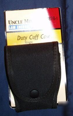 Uncle mikes single duty handcuff case 8878-1 nylon