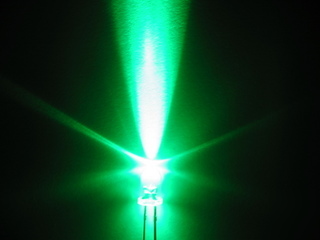 100PCS x 5MM ultra bright green led 15000MCD 20 degree