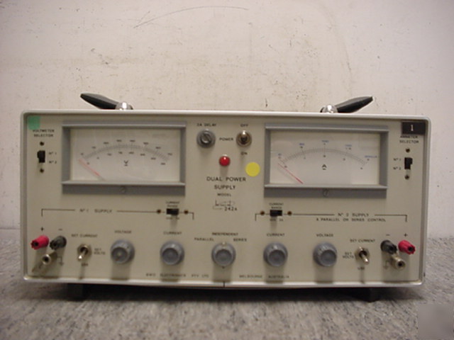 Bwd 242A dual power supply 35/70VDC 2/4A