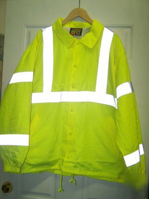 Safety jacket yellow s m l xl xxl