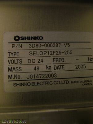 Tel shinko 300MM load port SELOP12F25-255