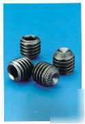 100 alloy knurled point socket set screw 1/4-28 x 3/4