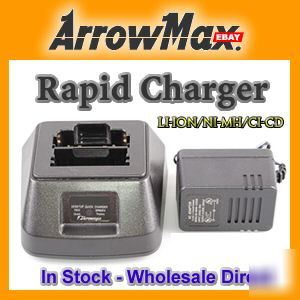 Motorola HT750/HT1225/PRO7150 2 way radio rapid charge
