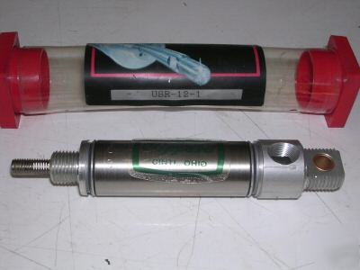 New clippard single actting air cylinder 3/4 x 1
