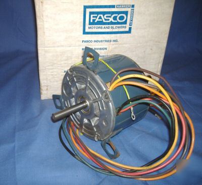 New fasco permanent split capacitor motor D867