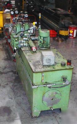 Hydraulic motor pump power unit 