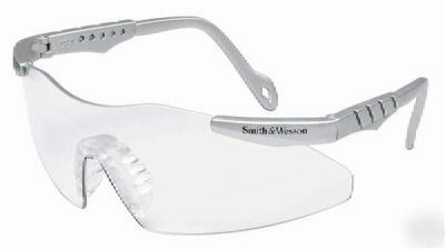 Smith & wesson magnum 3G glasses- clear lens/platin frm
