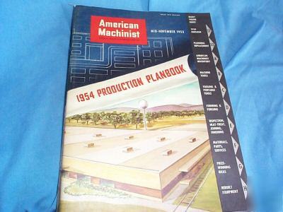 1954 american machinist production planbook
