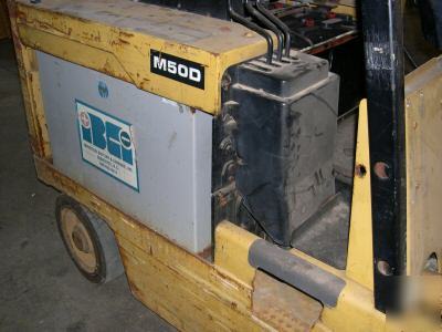 5000 lb electric forklift and 36V single phase charger