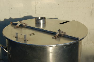 50GAL-ss sanitary-stainless-steel-mixing-tank-vat-w/lid
