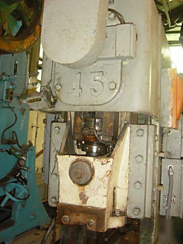 Clearing obi punch press 45 ton capacity 75-86 strokes