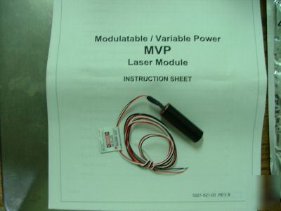 Coherent laser module 636NM 5MW mvp mod var power